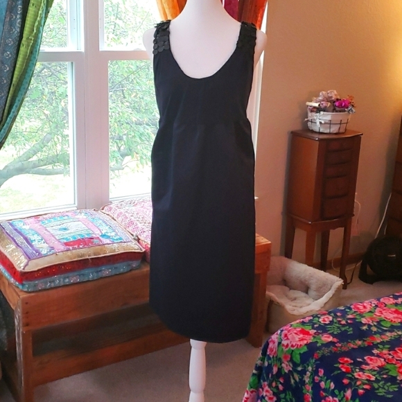Vera Wang Blue Mini Dress - Picture 1 of 6